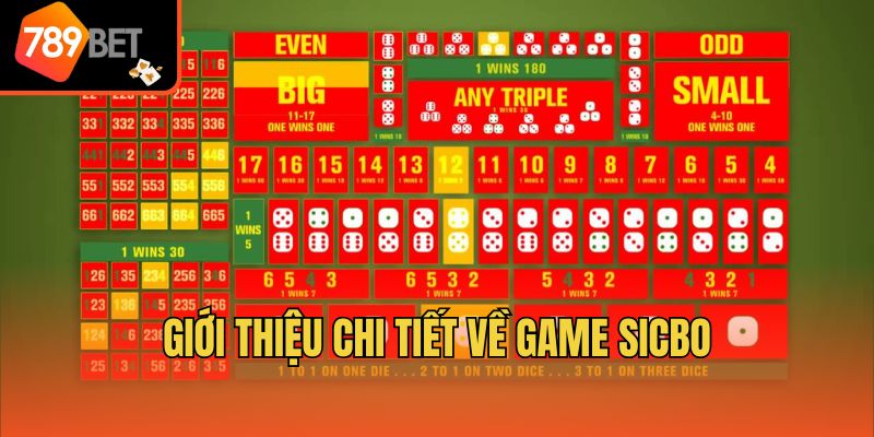 Giới thiệu chi tiết về game sicbo