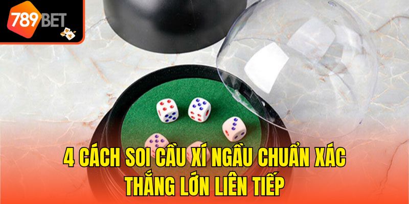 4 Cách Soi Cầu Xí Ngầu Chuẩn Xác Thắng Lớn Liên Tiếp