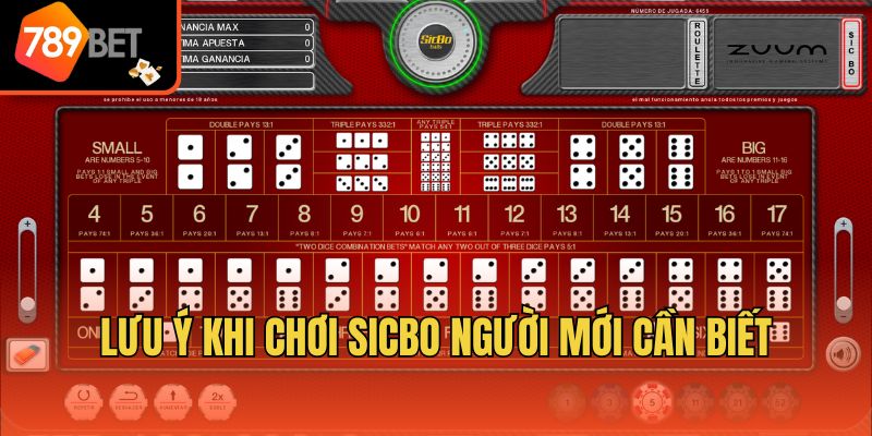 Chơi Sicbo Ở Đâu Uy Tín Và Những Thông Tin Bạn Cần Biết 4 Lưu ý khi chơi Sicbo người mới cần biết