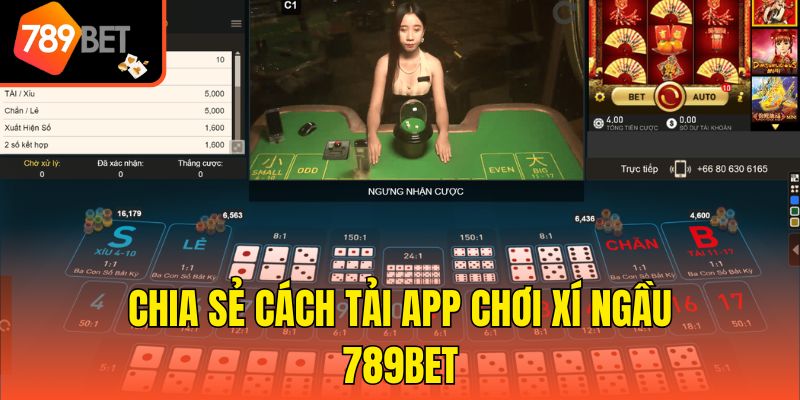 Chia sẻ cách tải app chơi xí ngầu 789bet
