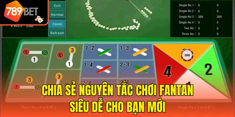 Kinh Nghiệm Chơi Fantan Săn Thưởng Cực Khủng Cùng 789bet 3 Chia sẻ nguyên tắc chơi Fantan siêu dễ cho bạn mới