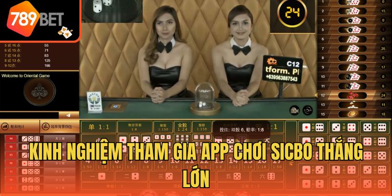 App Chơi Sicbo - Tiện Lợi, Nhanh Chóng, Thao Tác Đơn Giản 4 Kinh nghiệm tham gia app chơi sicbo thắng lớn
