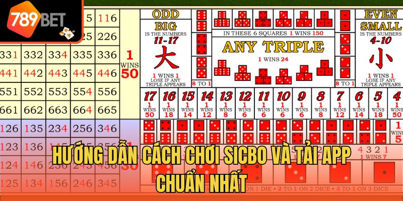 App Chơi Sicbo - Tiện Lợi, Nhanh Chóng, Thao Tác Đơn Giản 3 Hướng dẫn cách chơi sicbo và tải app chuẩn nhất
