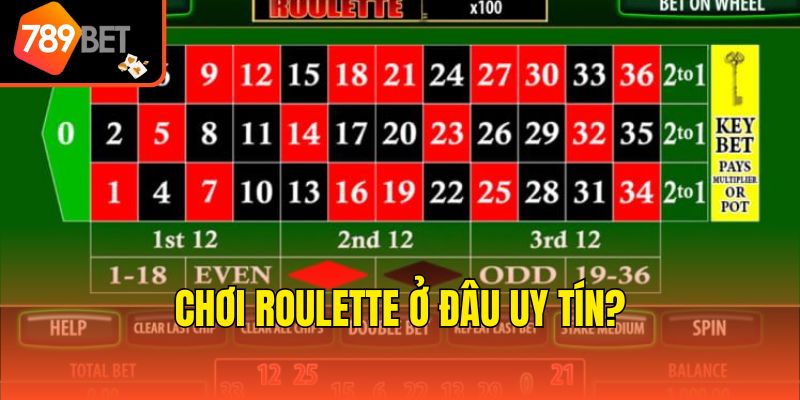 Chơi Roulette Ở Đâu Uy Tín? 789Bet Sân Chơi Game An Toàn 3 Chơi Roulette ở đâu uy tín?