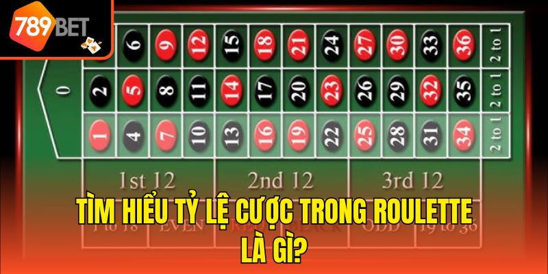 Tìm hiểu tỷ lệ cược trong Roulette là gì?